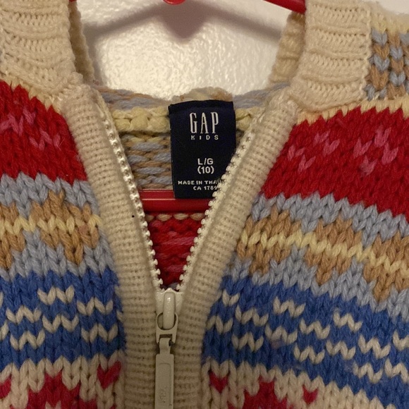 Vintage girls’ Nordic style sweater - Picture 2 of 4